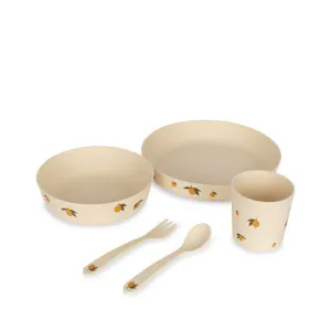 Bilde av PLA dinner sets lemon Konges sløjd